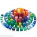 Grimm's Large Stepped Pyramid of Wooden Building Blocks 100 Piece Learning Set 4x4 Size B001B0A19S